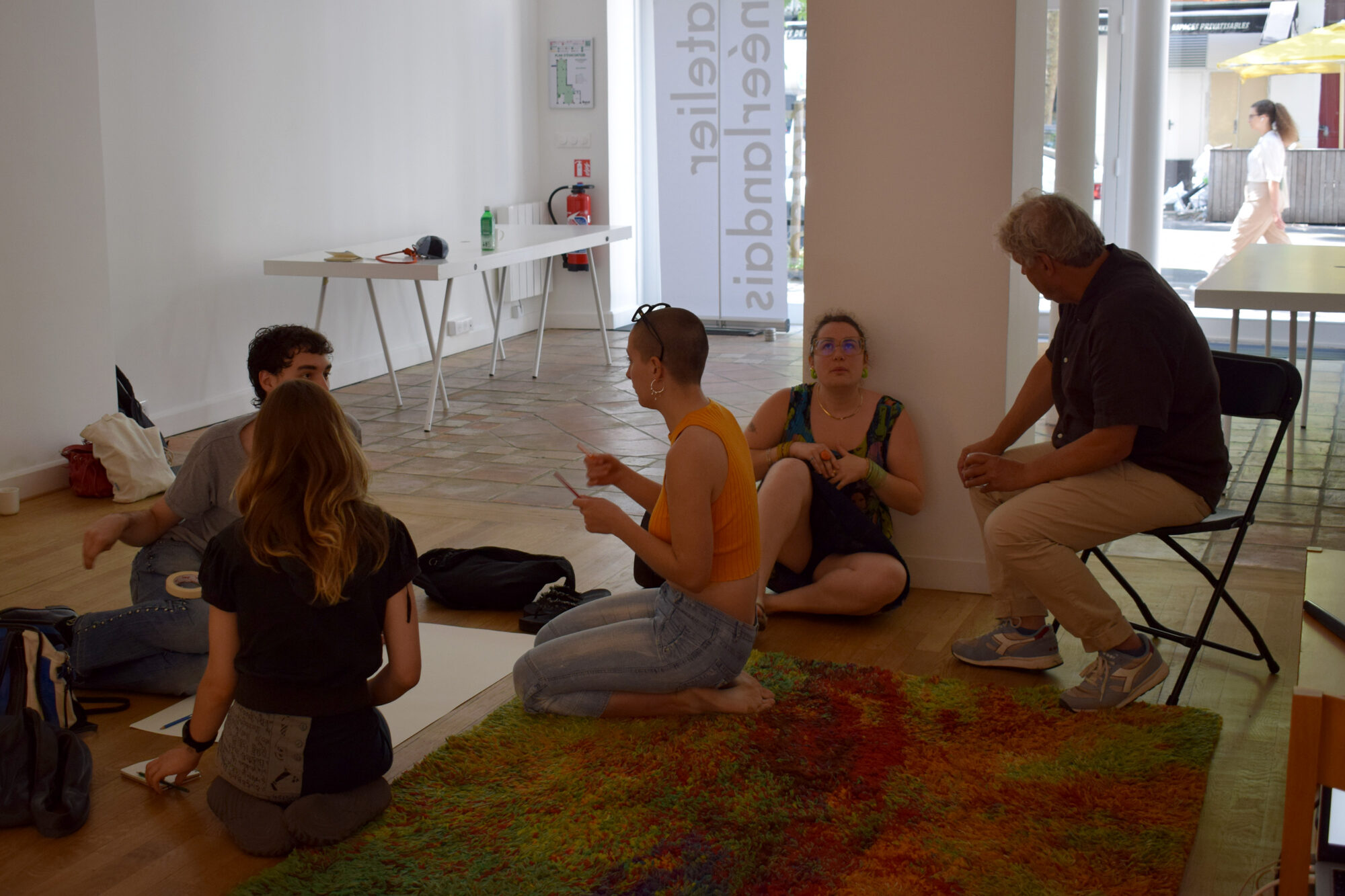 Workshop avec Hedwig Houben et Rob Leijdekkers - Bétonsalon