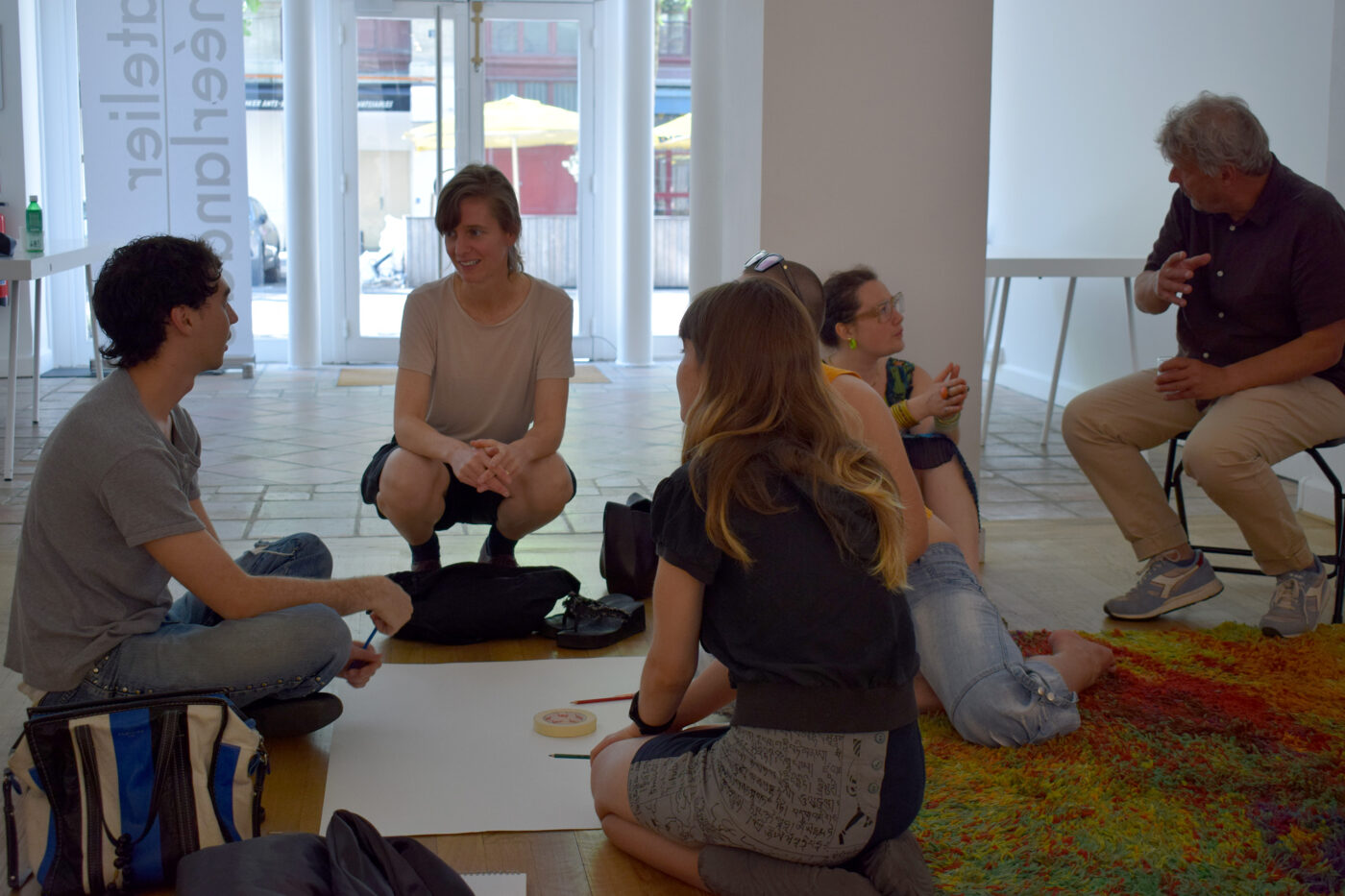 Workshop avec Hedwig Houben et Rob Leijdekkers - Bétonsalon