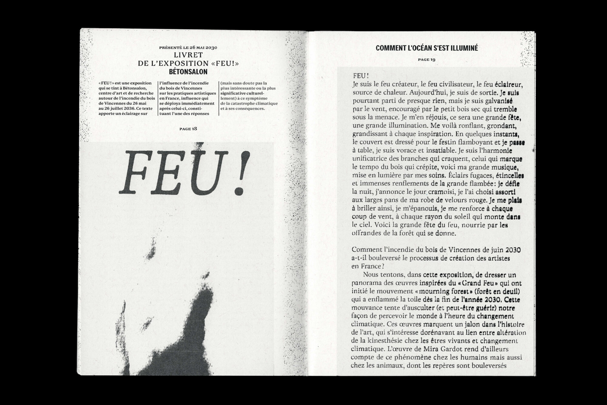 Présents épais – Résidence d’écriture recherche-création en Art & Science - Bétonsalon