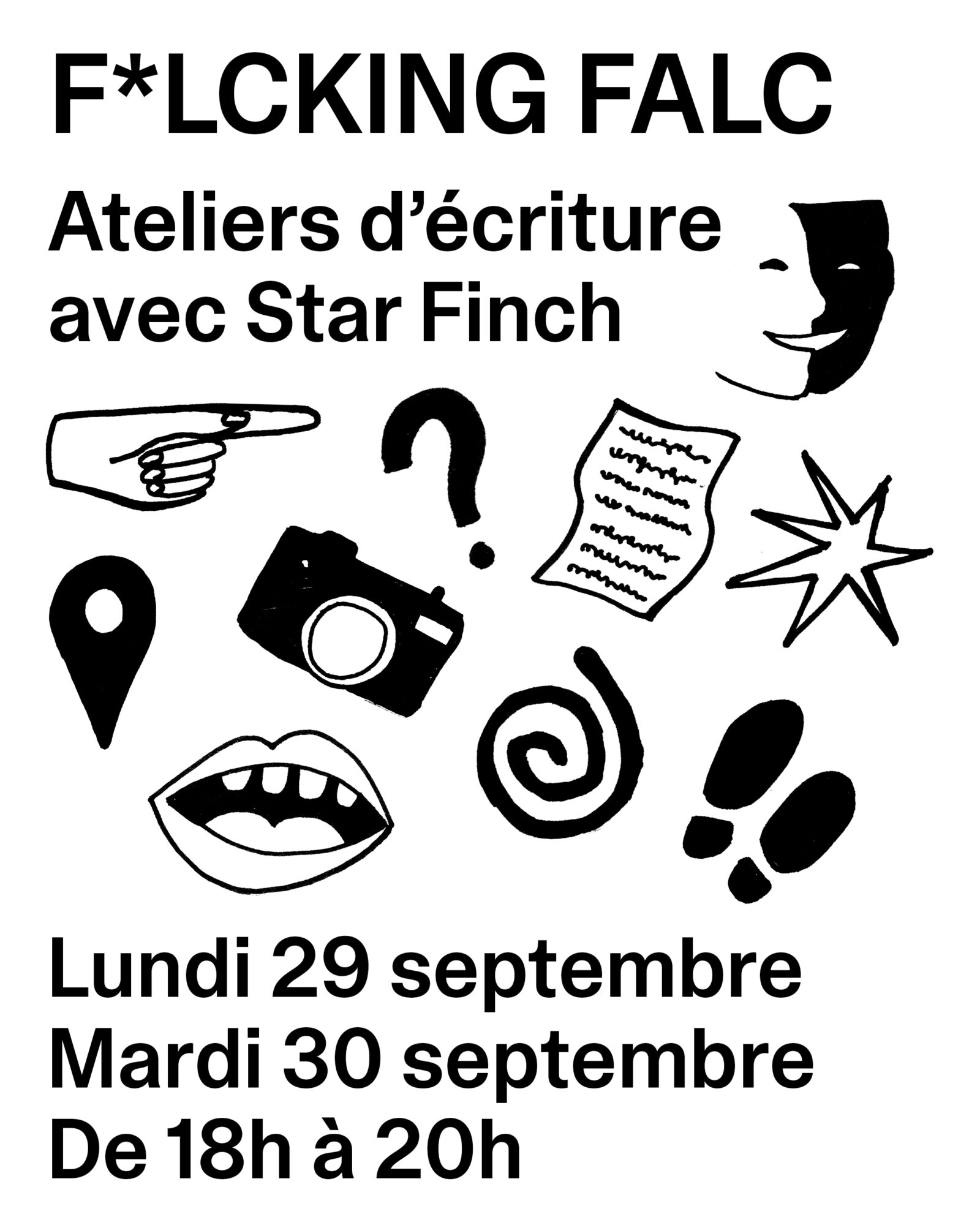 F*LCKing FALC – expérimenter des contraintes simples pour écrire des poèmes forts - Bétonsalon